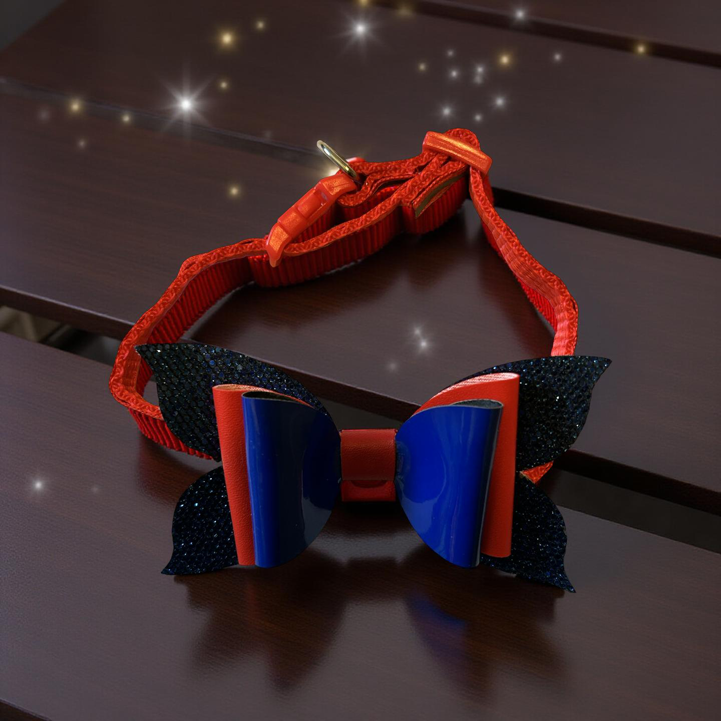 Midnight Firecracker Pet Collar