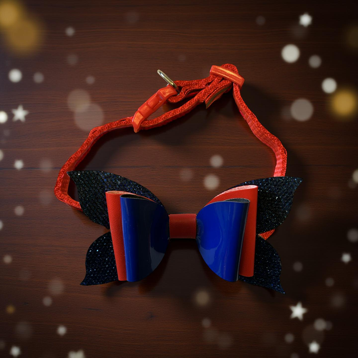 Midnight Firecracker Pet Collar
