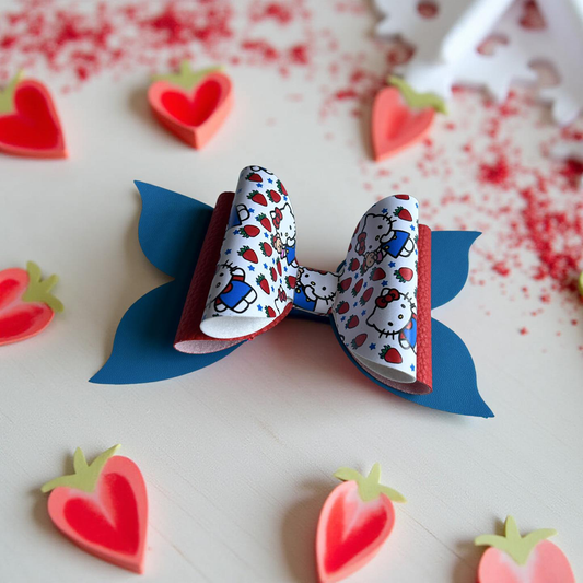 Hello Kitty Strawberry Dream Biggie Bow
