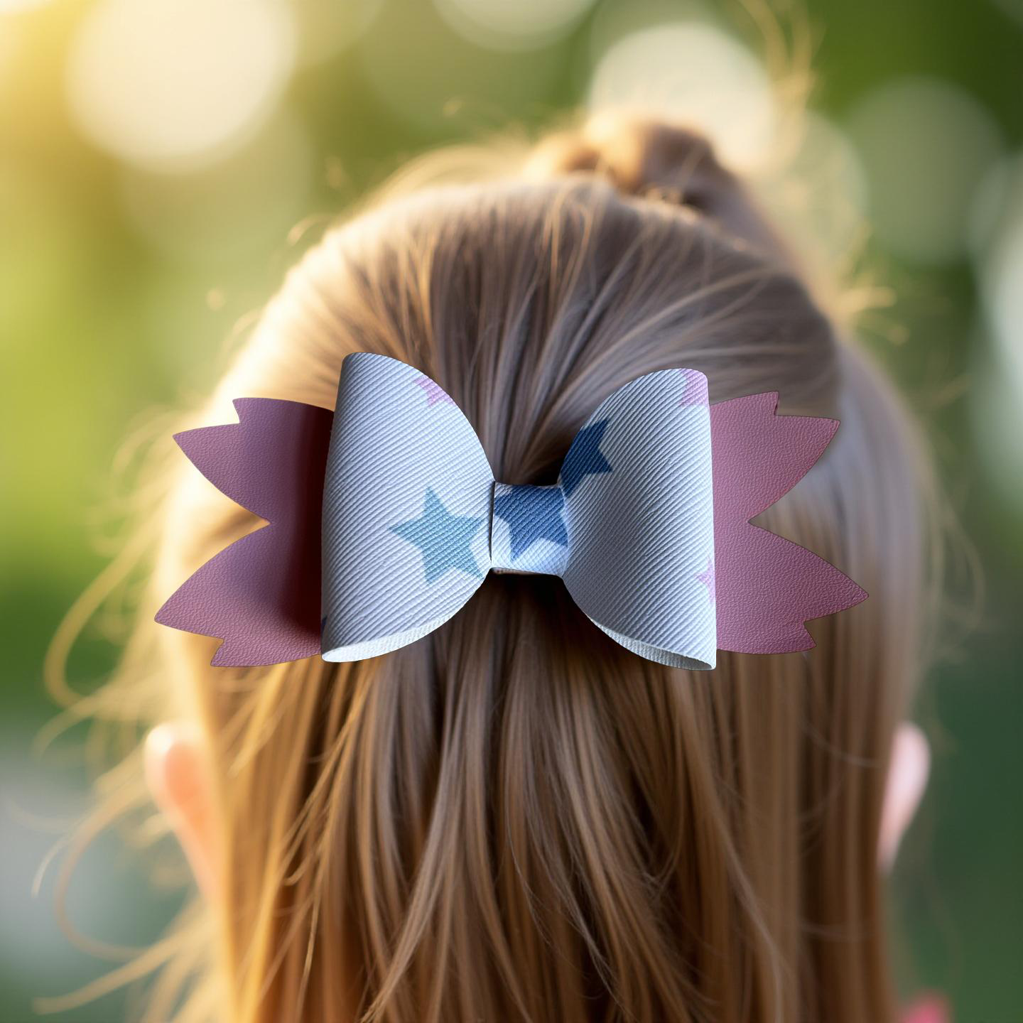 Starry Sprinkles Hairbow