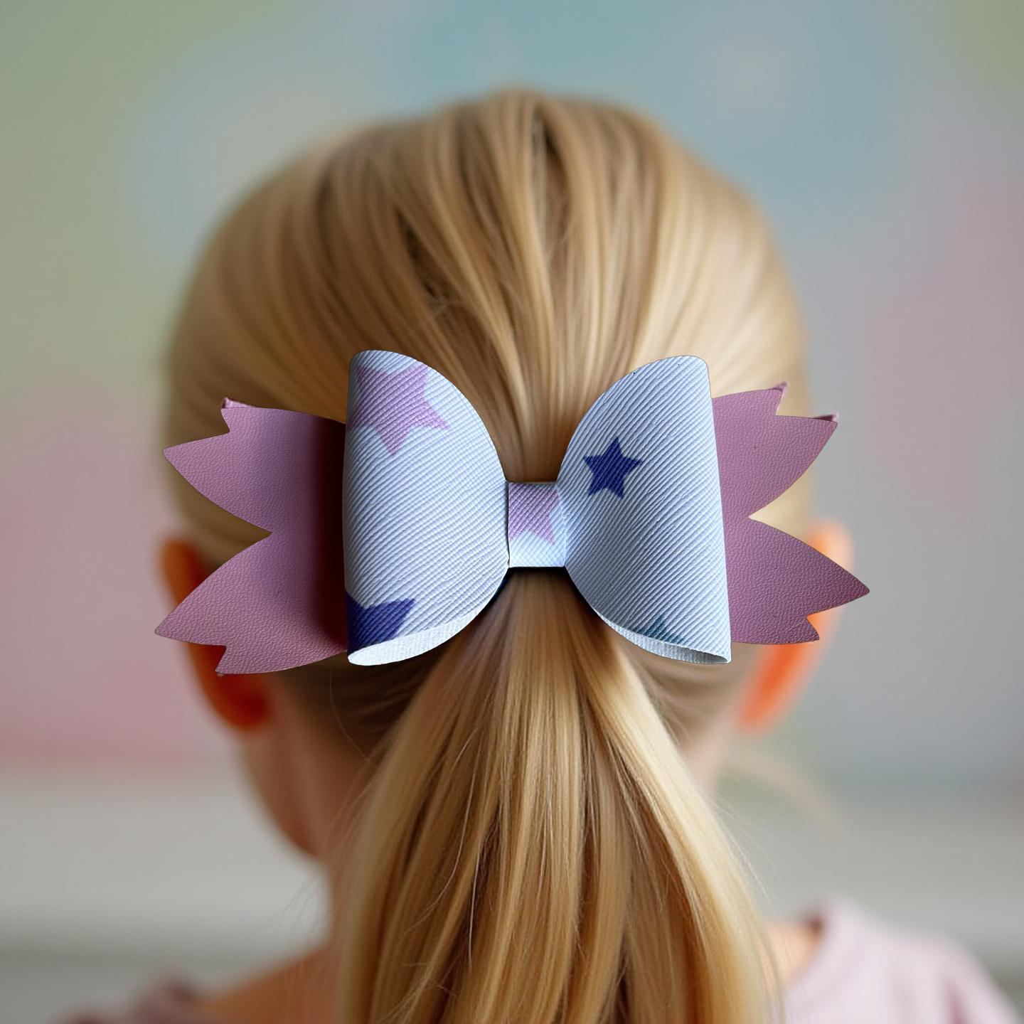 Starry Sprinkles Hairbow