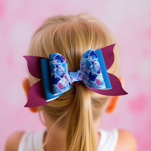 Mermaid Blues Hairbow