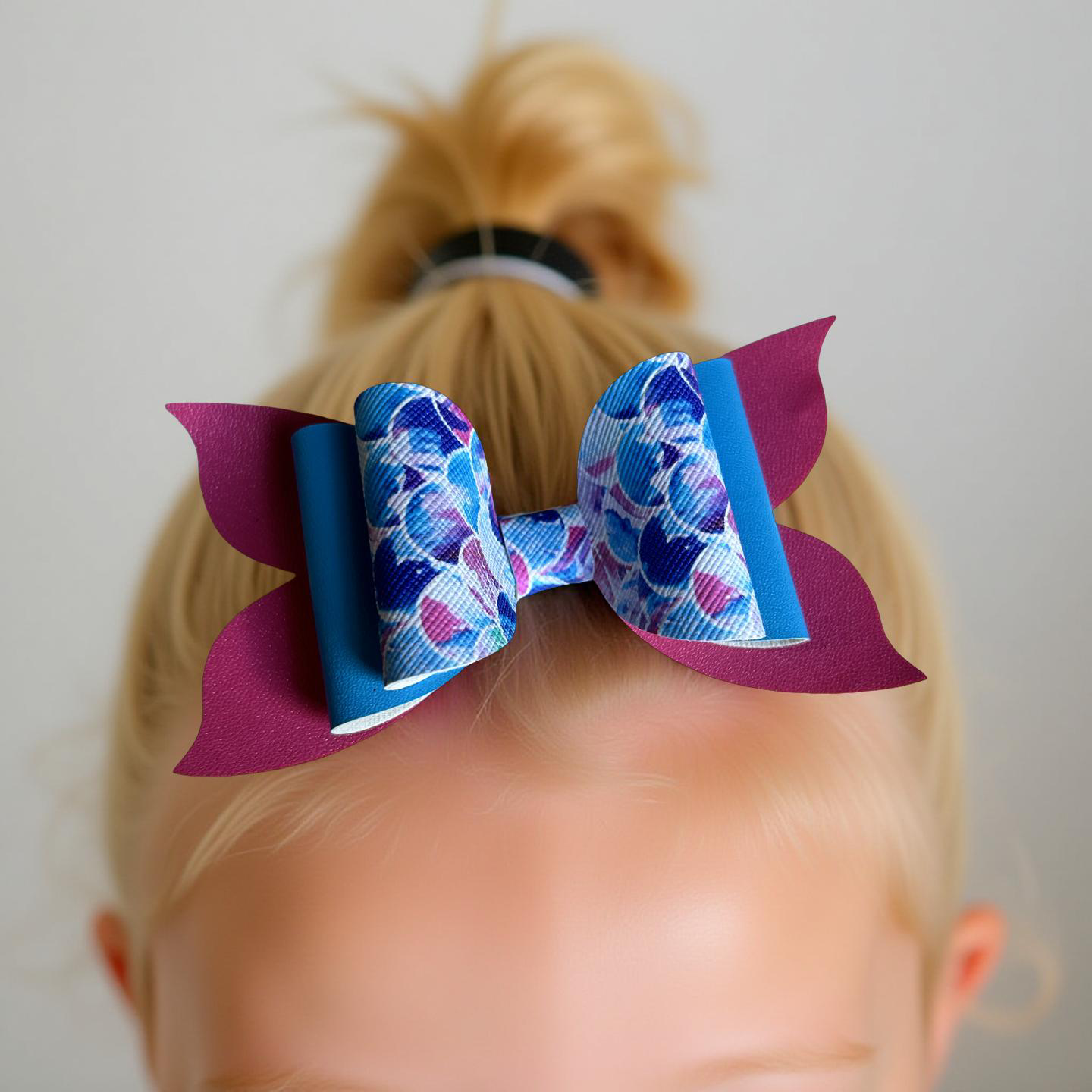 Mermaid Blues Hairbow
