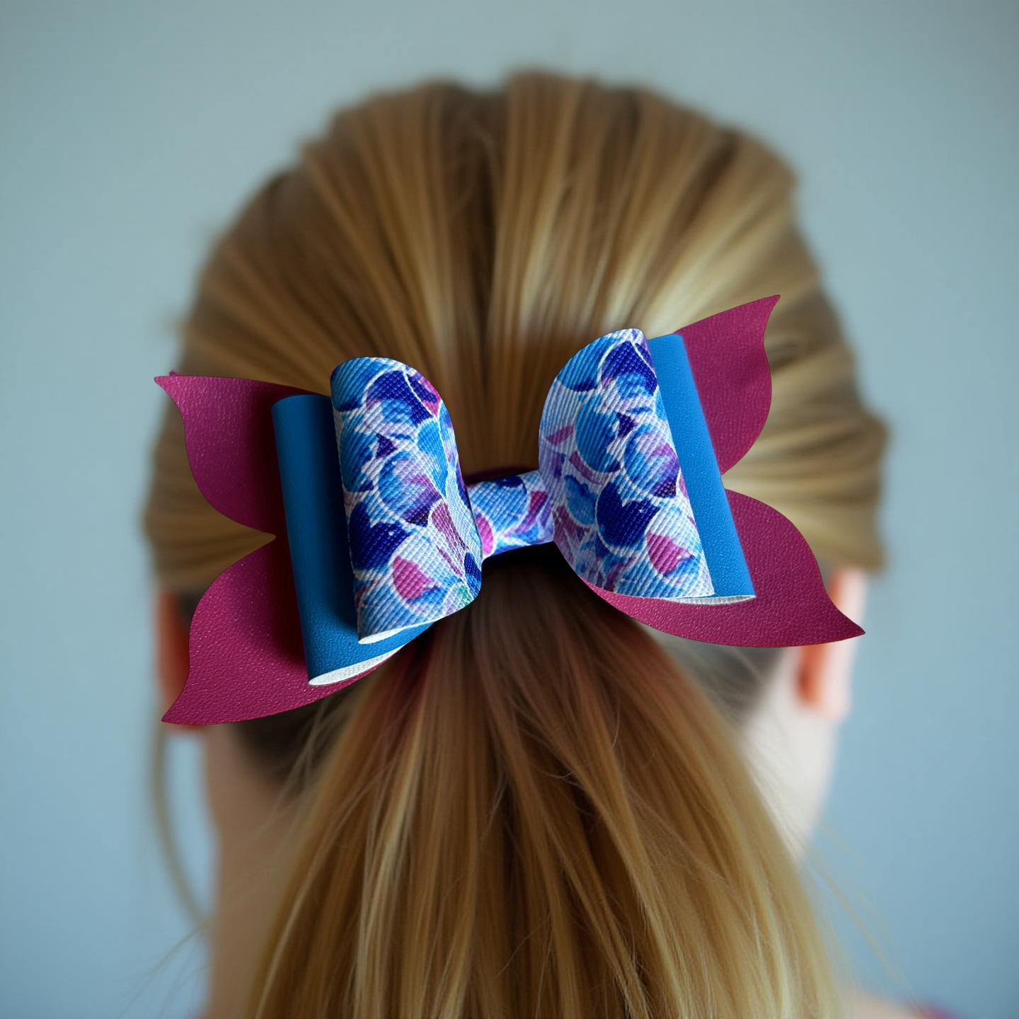 Mermaid Blues Hairbow