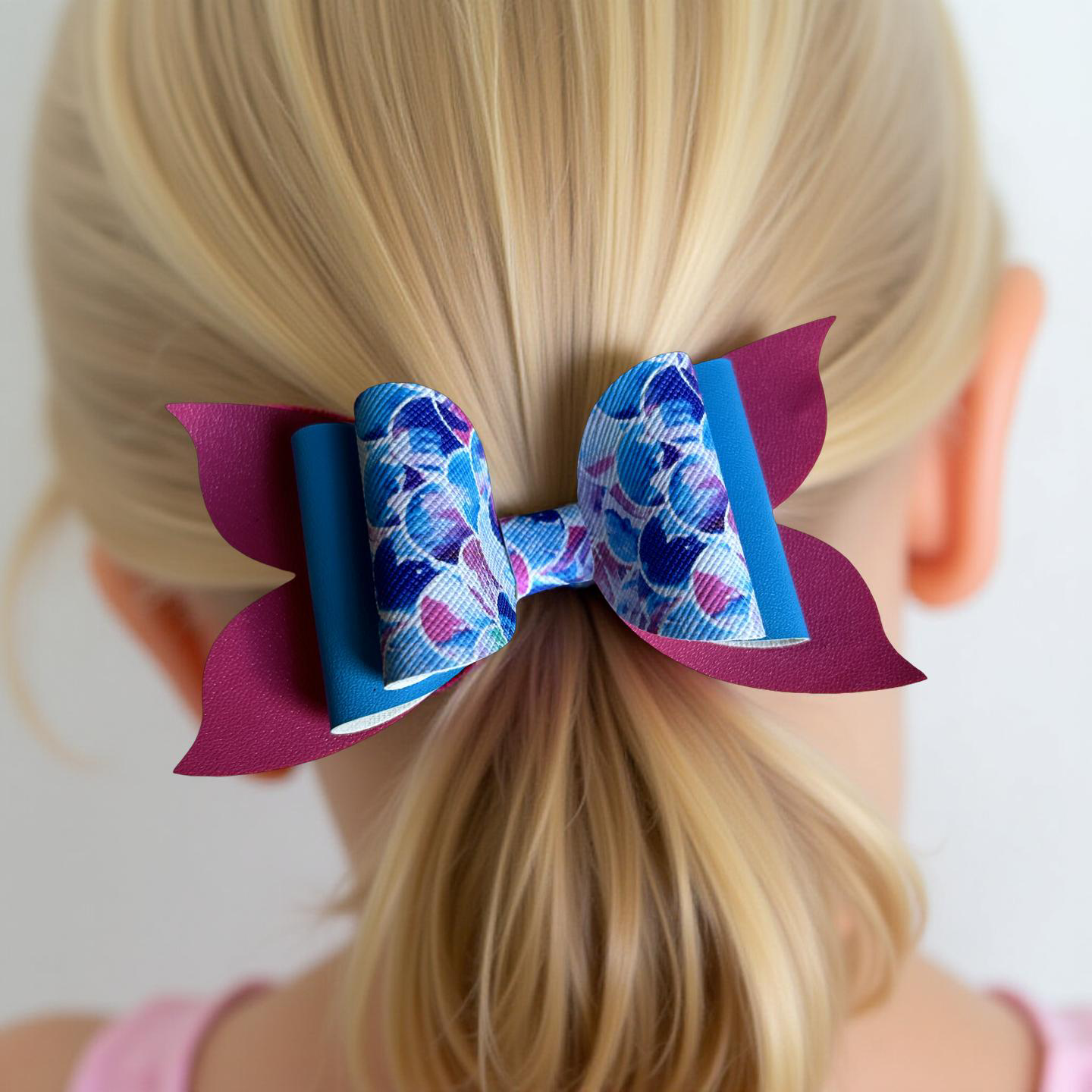 Mermaid Blues Hairbow