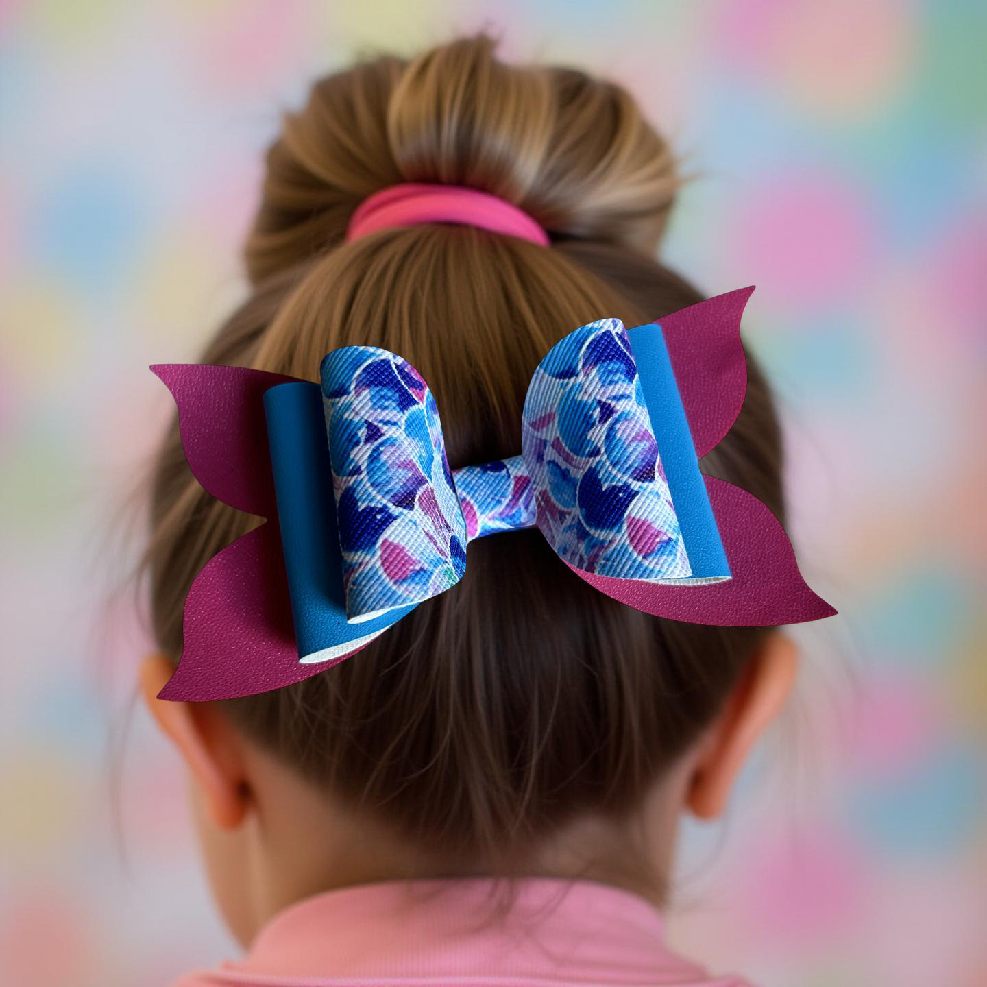 Mermaid Blues Hairbow