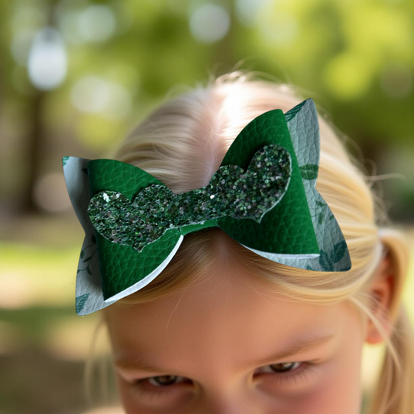 Leafy Luxe Bow