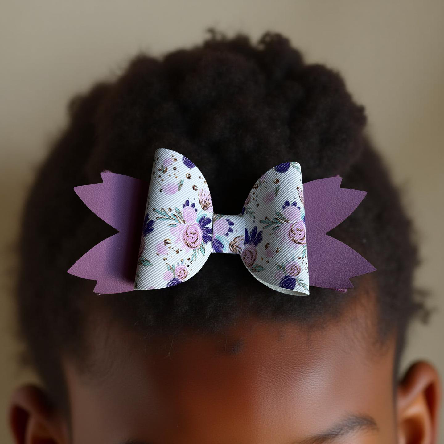 Lilac Dreams Hairbow