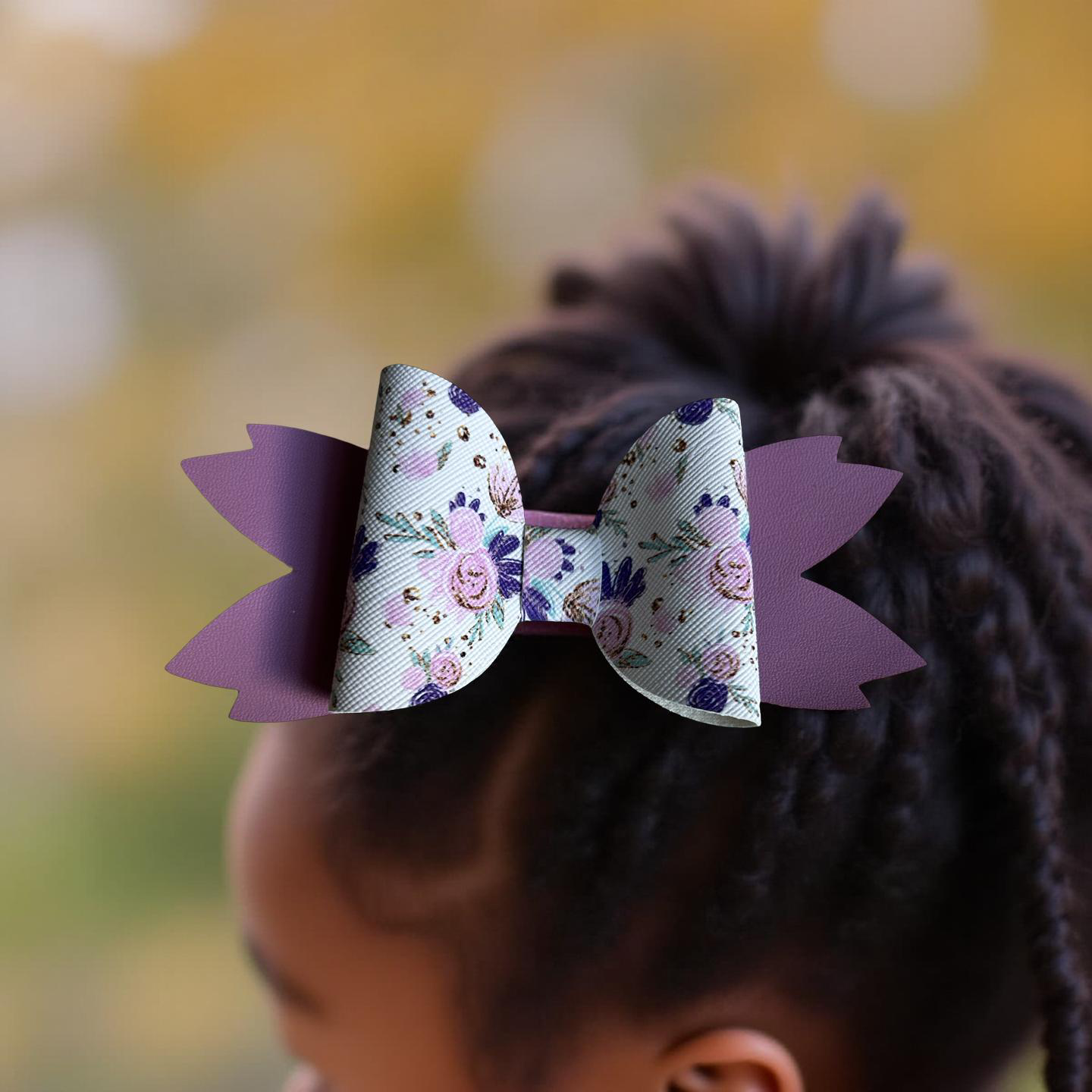 Lilac Dreams Hairbow