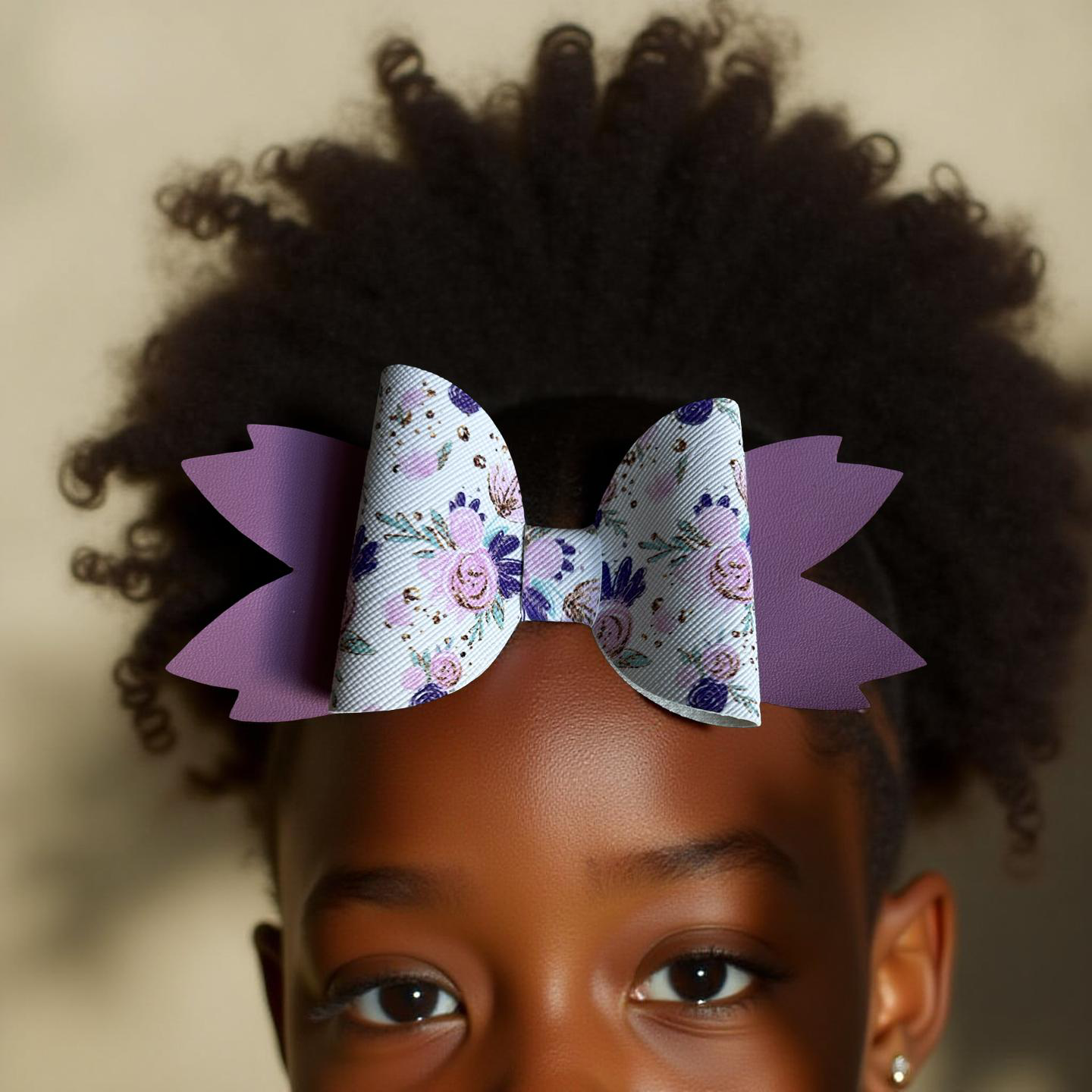 Lilac Dreams Hairbow