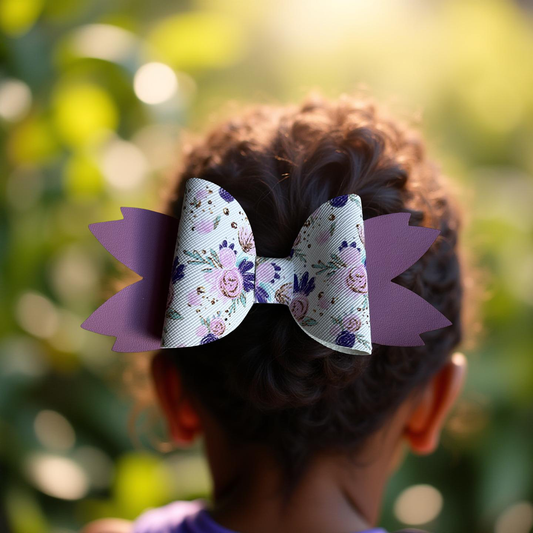 Lilac Dreams Hairbow