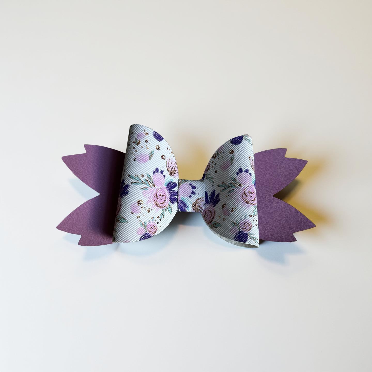 Lilac Dreams Hairbow