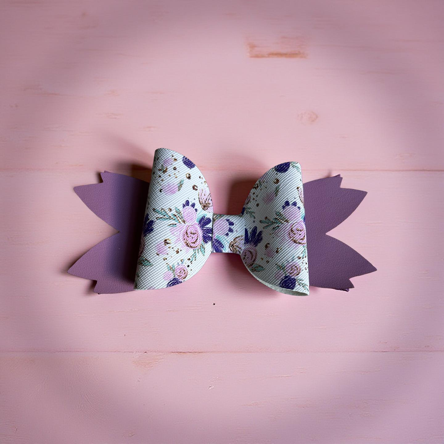 Lilac Dreams Hairbow