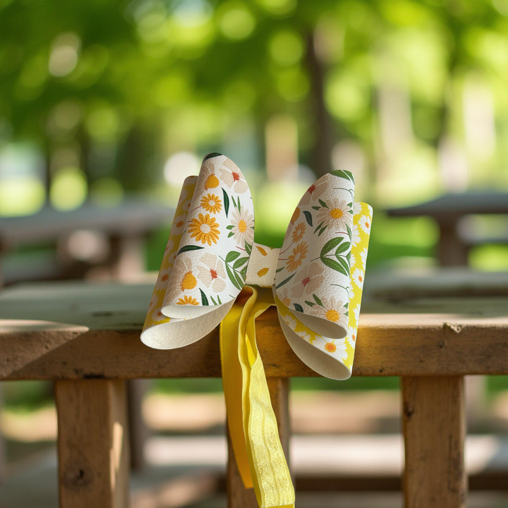 ๐ผ Golden Petal Pop Headband