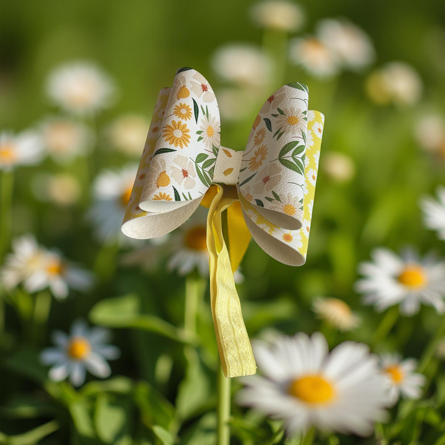 ๐ผ Golden Petal Pop Headband