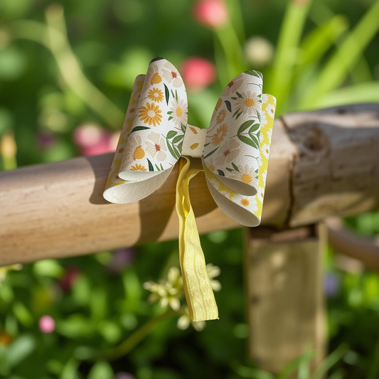 🌼 Golden Petal Pop Headband