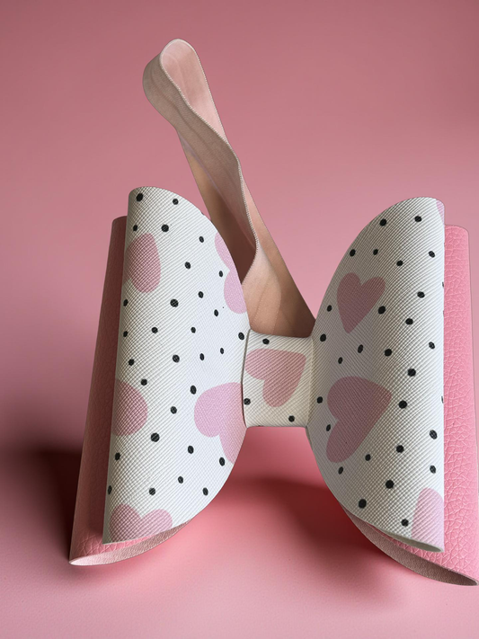 Sweetheart Polka Bow Headband