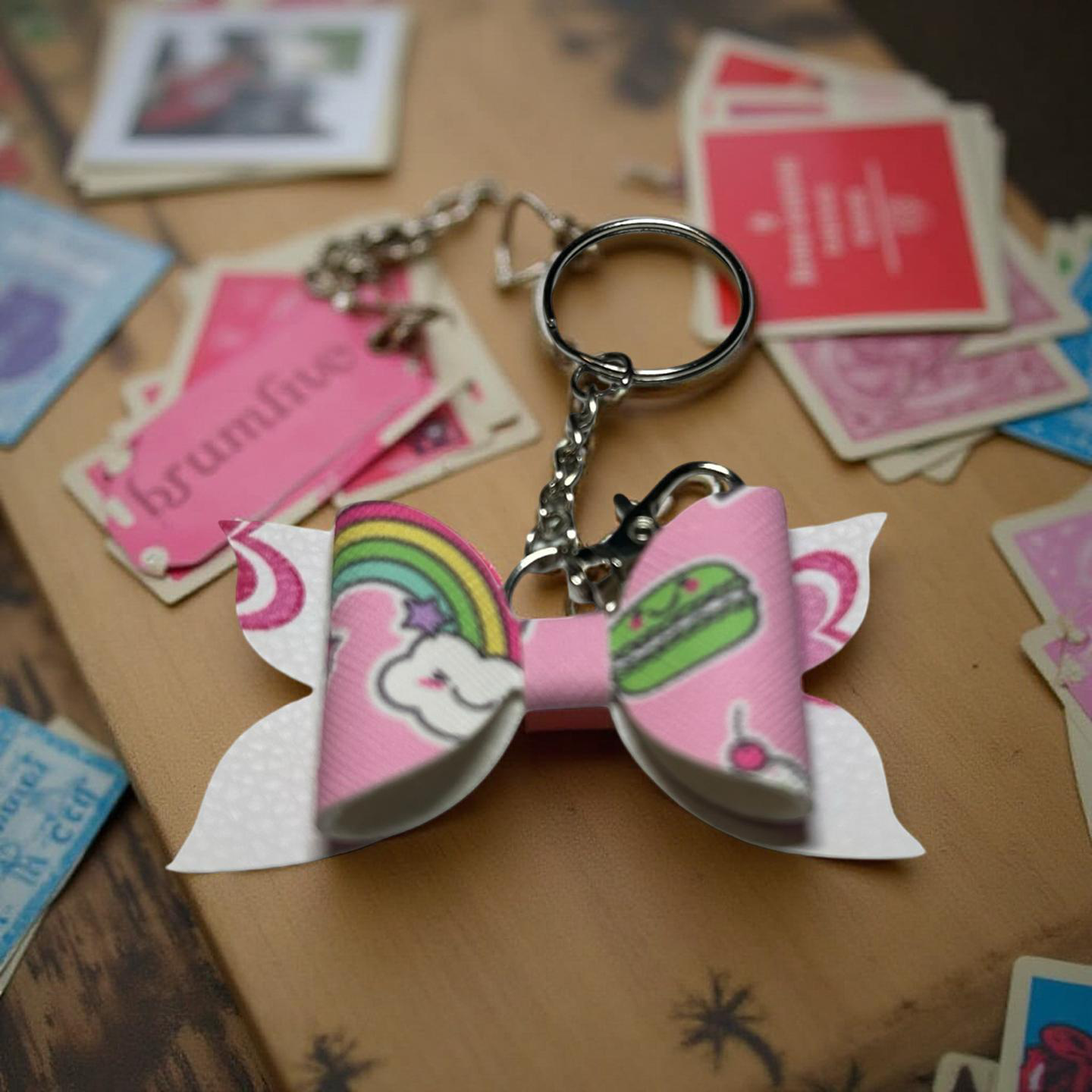 Tase The Rainbow Keychain