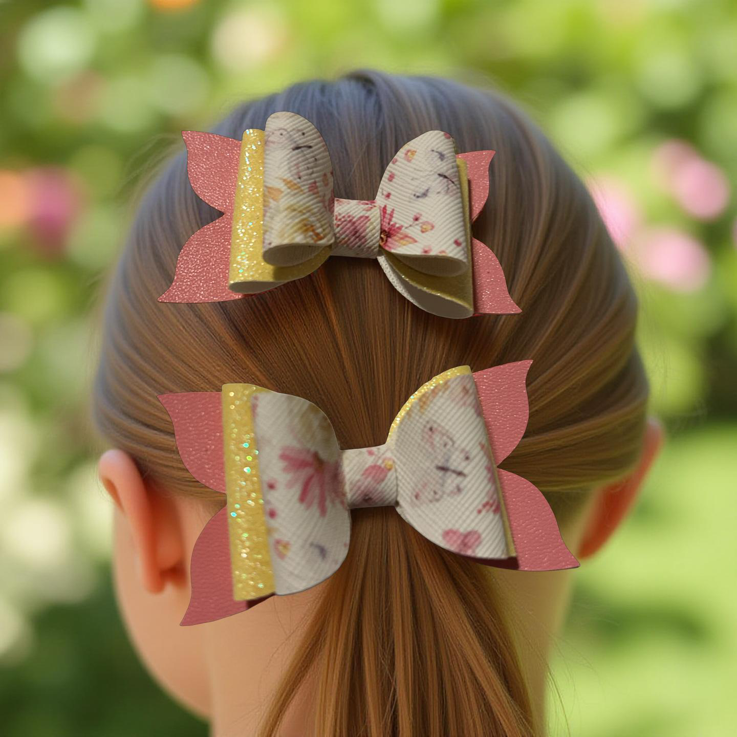 Sunshine Bite Size Hairbows