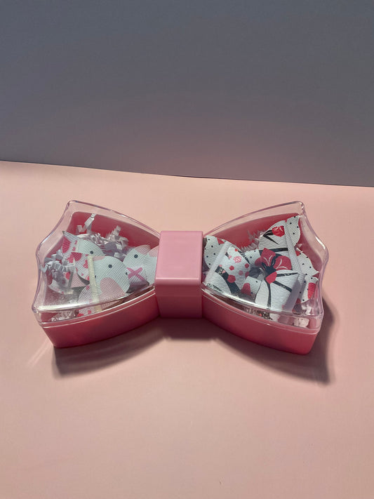 Cherry Kiss Bite‑Size Hairbows Bundle