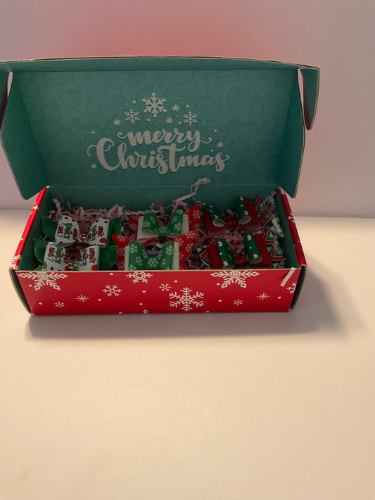 Christmas Cheer Hairbows Gift Box