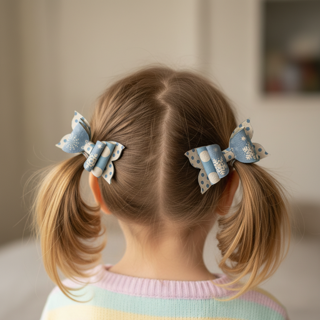 Winter Sky Bite-Size Bows