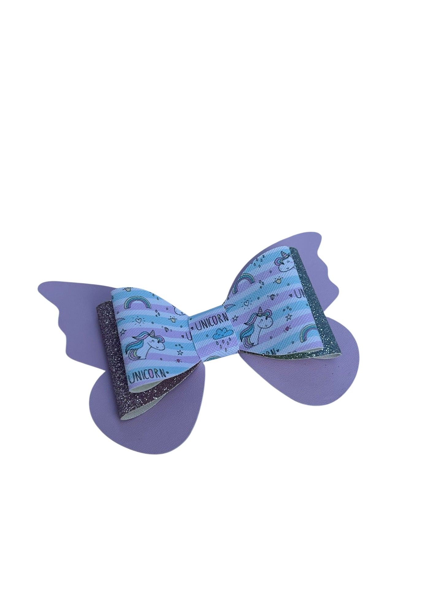 Magic Unicorn Butterfly Hairbow