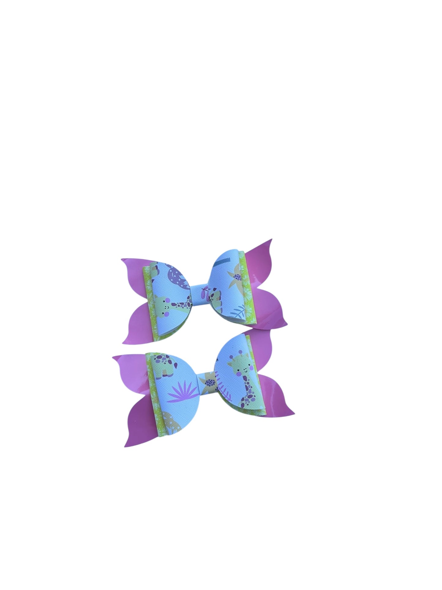 Giraffe Giggles Biggie Bow