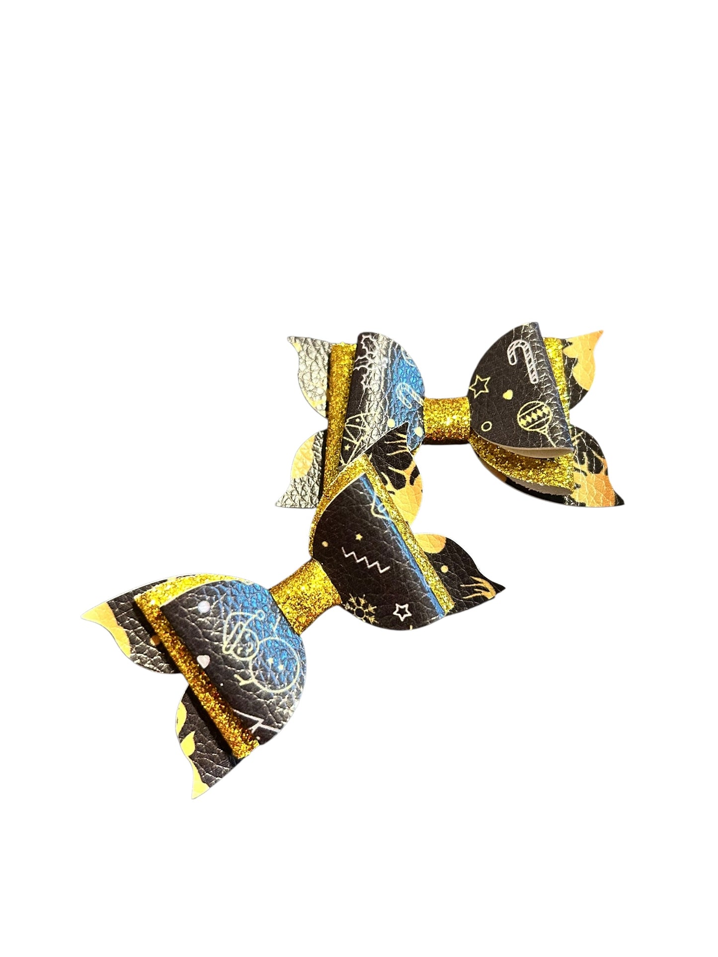 Midnight Mistletoe Bite-Size Bows