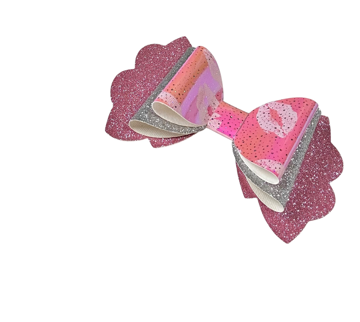 Kiss & Sparkle Bow πβ¨