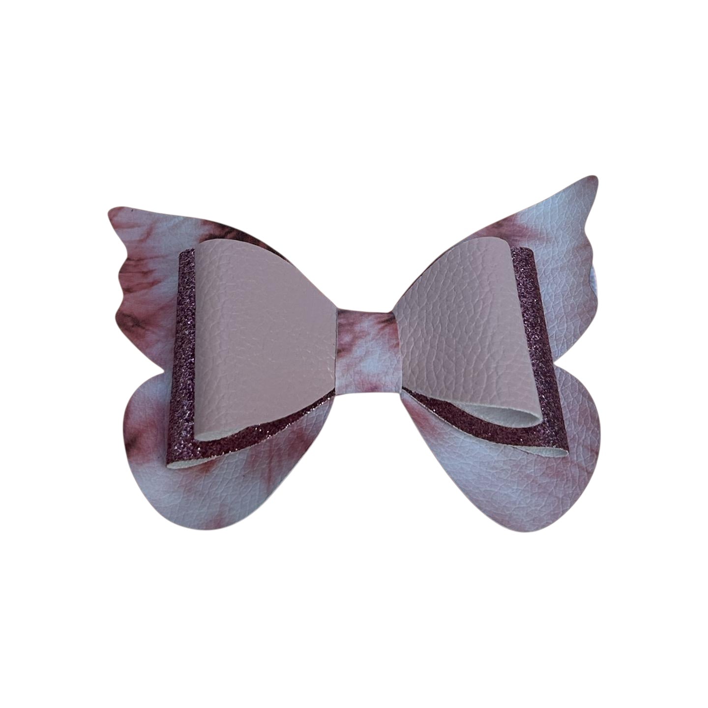 Rosy Wing Hairbow