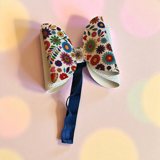 Blooming Blue Headband