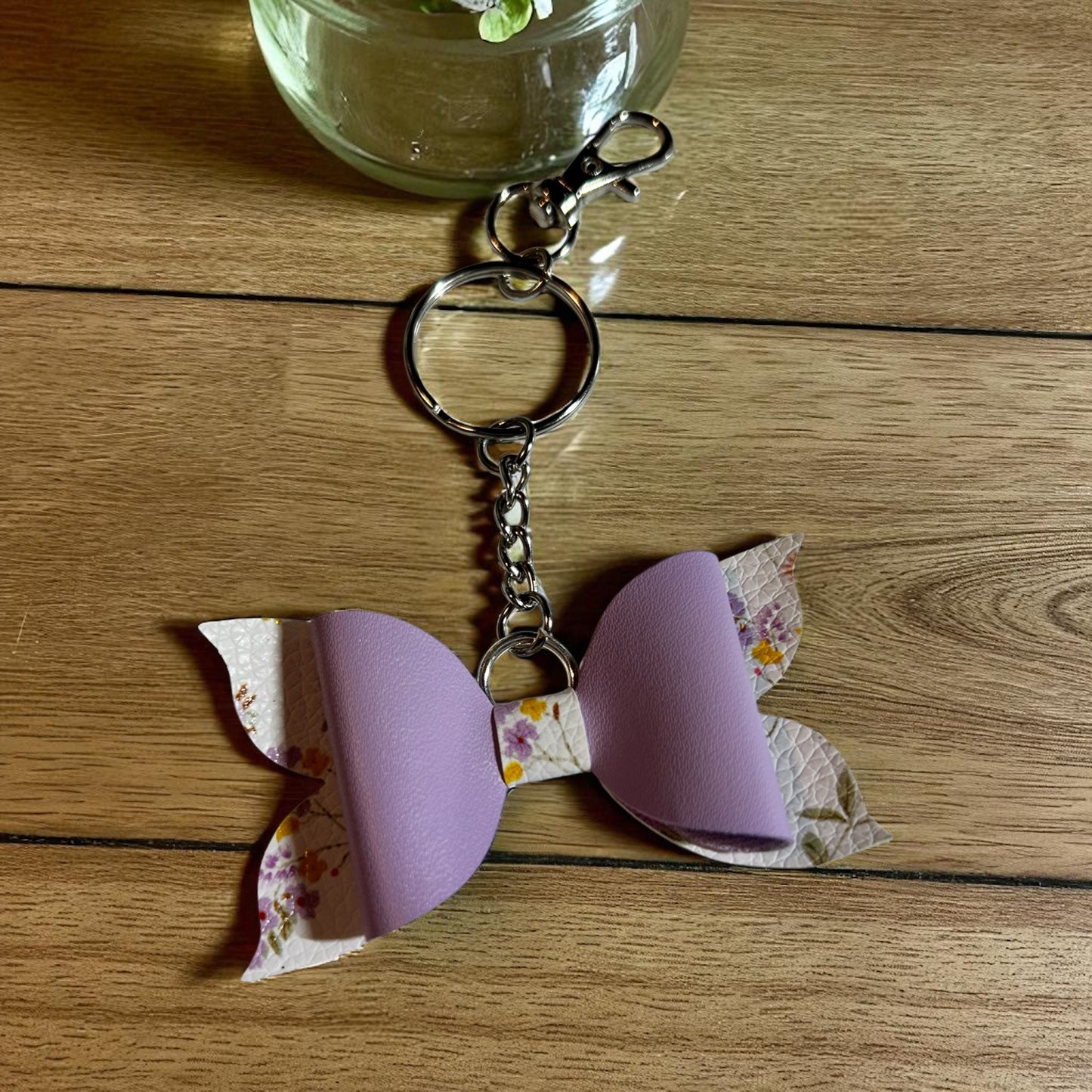 Lavender Bloom keychain