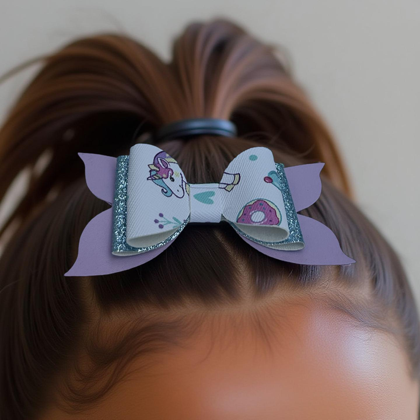 Sweet Sparkle Unicorn Hairbow