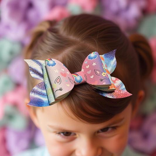 Wish Unicorn Hairbow