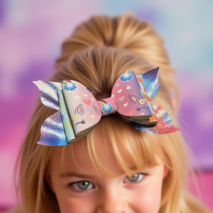 Wish Unicorn Hairbow
