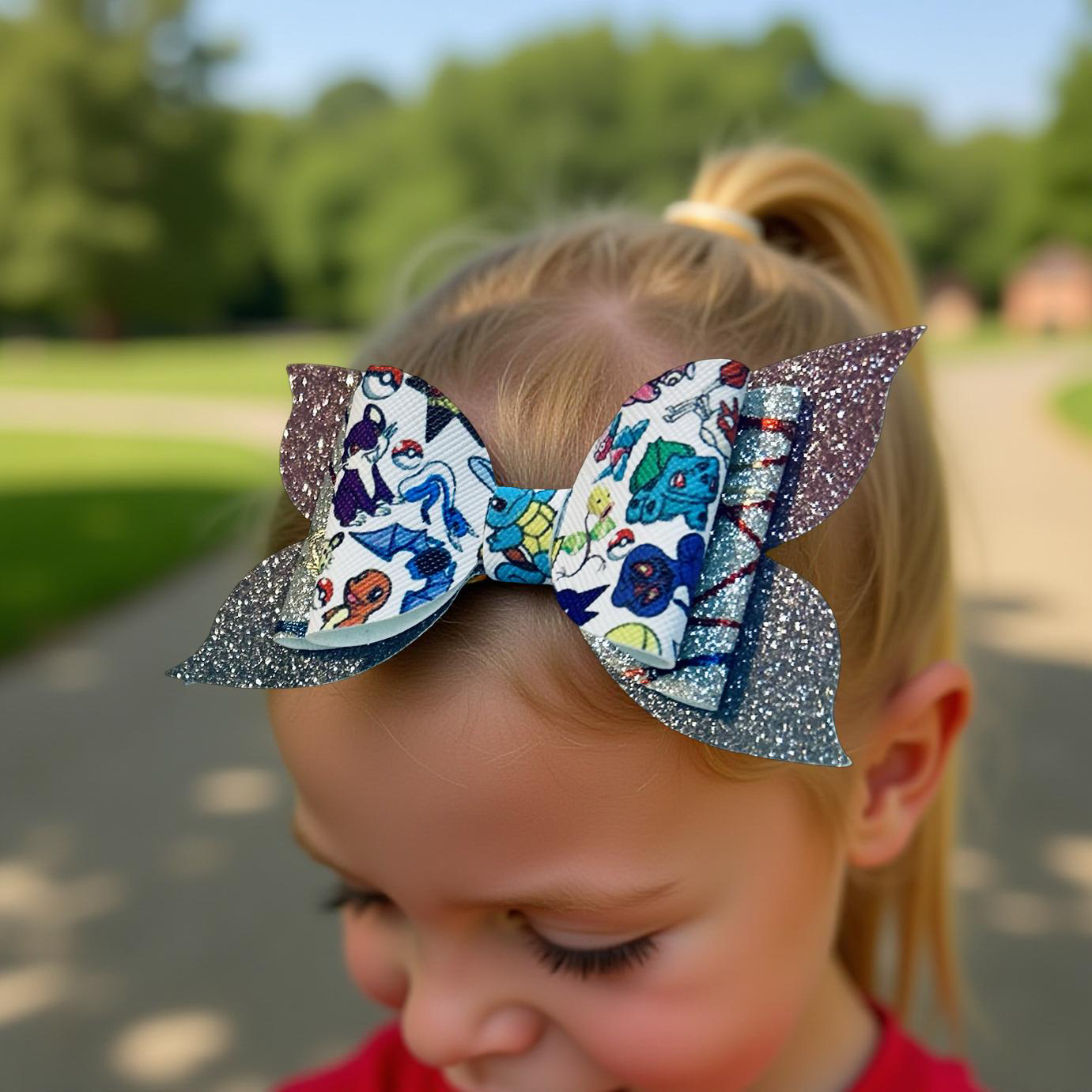 Pokémon Hair Bow – Catch All the Cuteness!