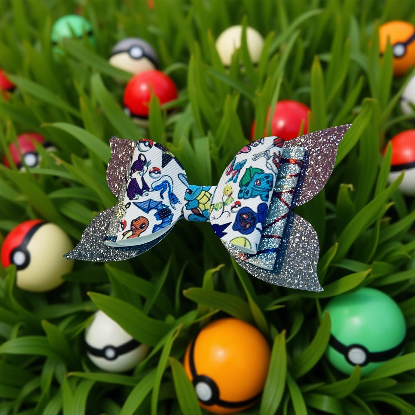 Pokémon Hair Bow – Catch All the Cuteness!