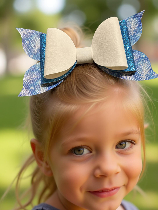 Feathered Bliss Hairbow
