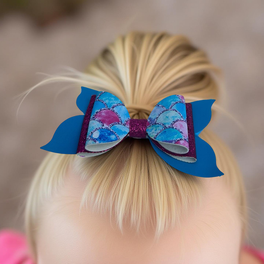 Sea Side Sparkles Hairbow