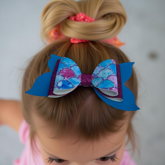 Sea Side Sparkles Hairbow