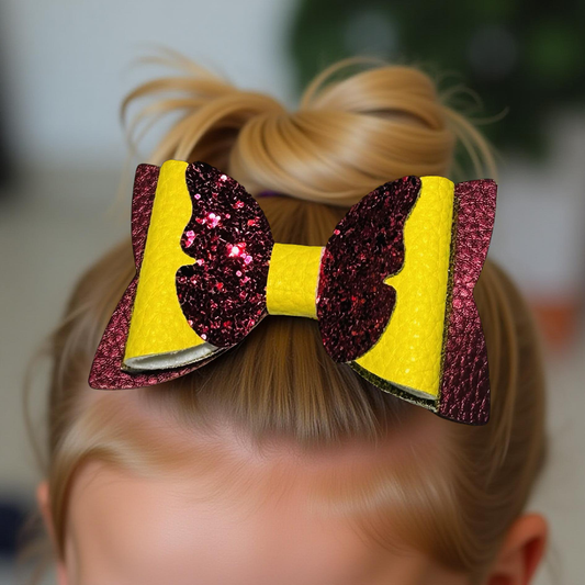 Ruby Sparkles Hairbow