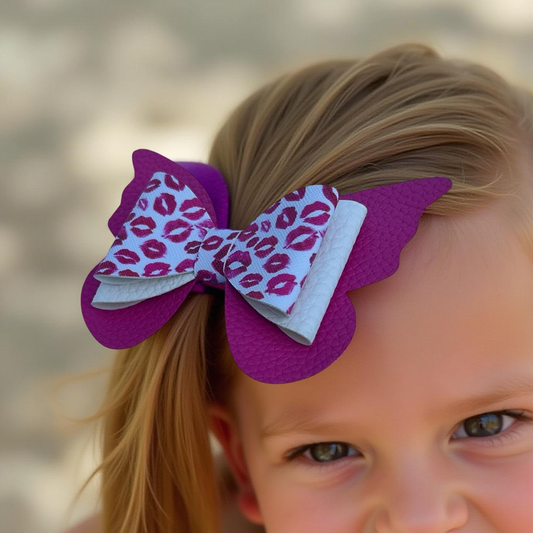 Kisses & Wings Hairbow