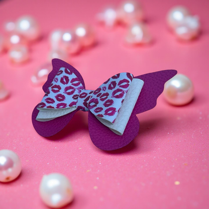 Kisses & Wings Hairbow