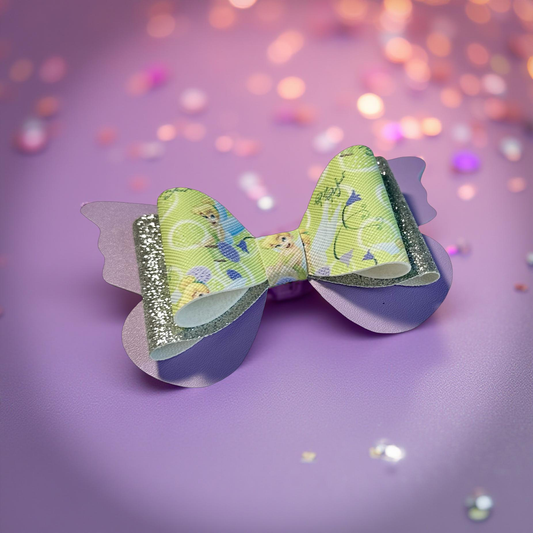 🧚‍♀️ Tinkerbell’s Enchanted Butterfly Hairbow