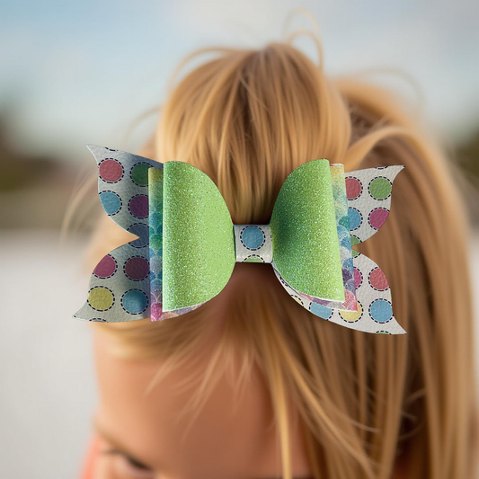 Confetti Crush Biggie Bow
