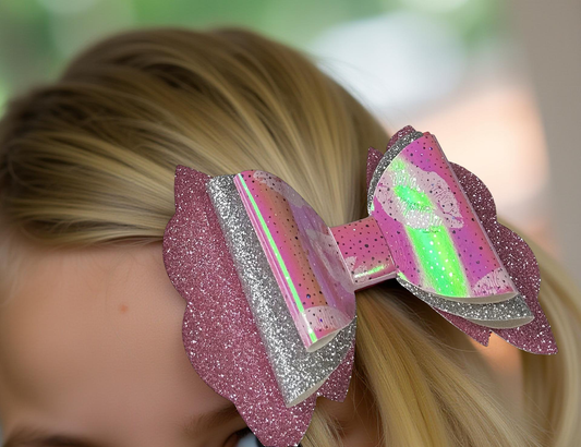 Kiss & Sparkle Bow 💋✨