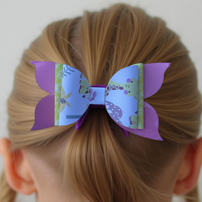 Giraffe Giggles Biggie Bow