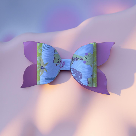 Giraffe Giggles Biggie Bow