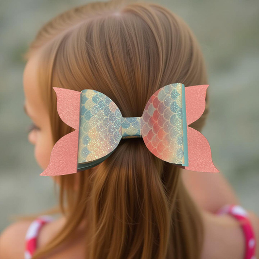 Mermaid Munch Biggie Bow